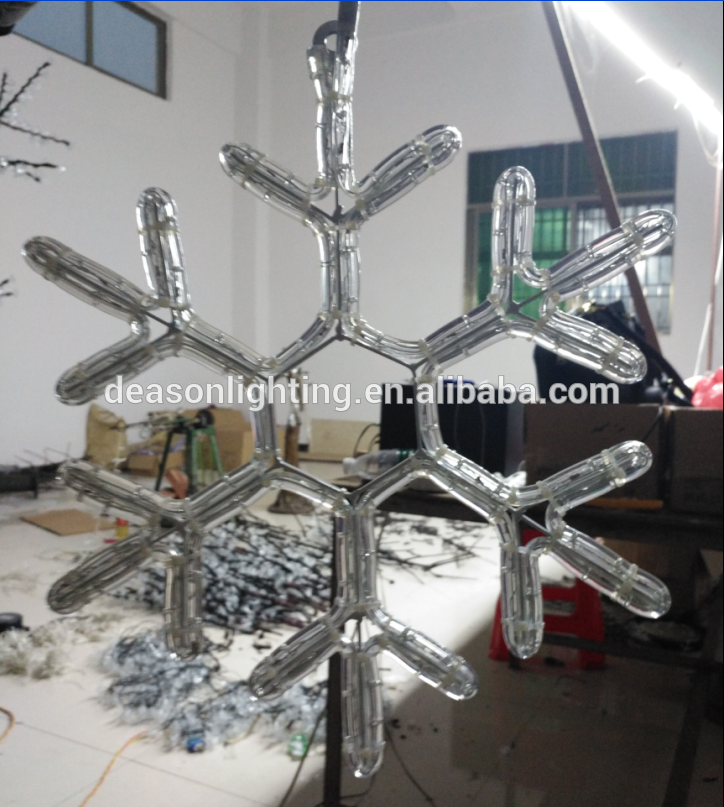 Christmas sales led motif light snowflakes led outdoor christmas lights