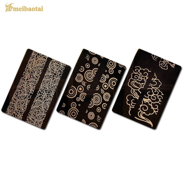 Black Metal Etched Elevator Stainless Steel Sheet 1219x2438mm