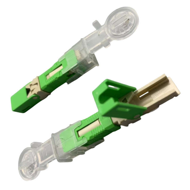 APC/UPC Duplex Simplex Fast Connector for Waterproof Drop Cable Fiber Optic Equipment