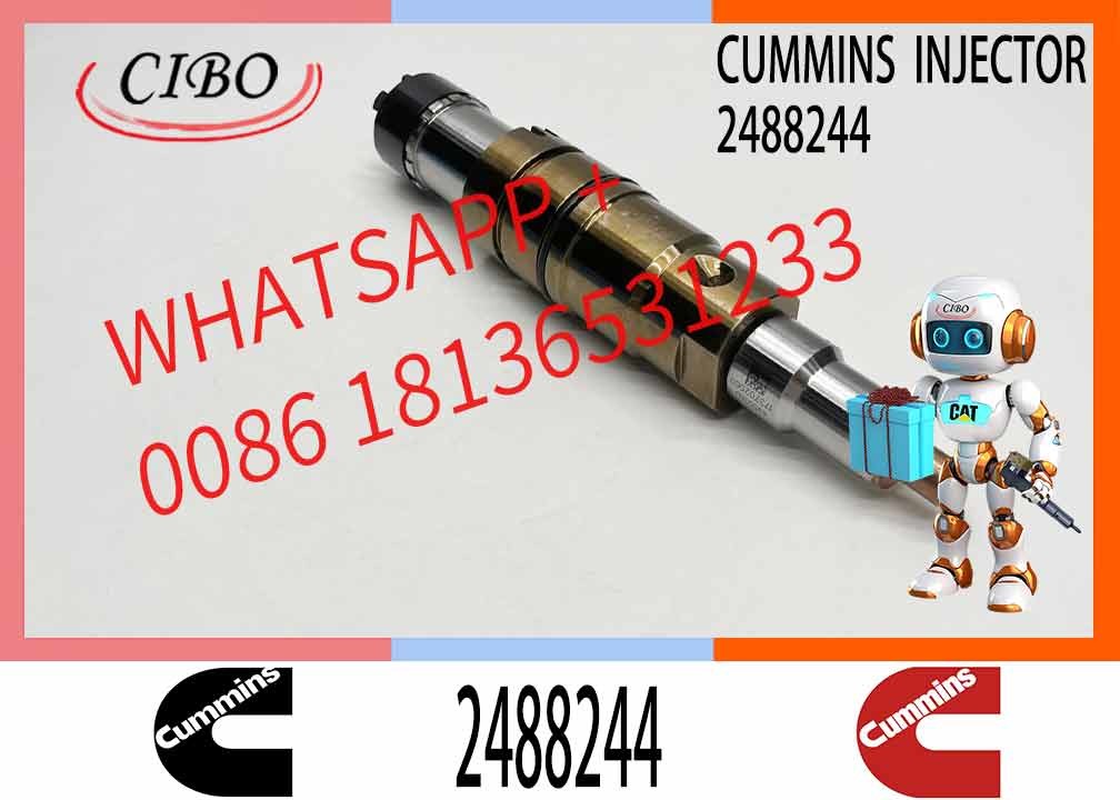 Common Rail DX350 Fuel Injector 2488244 2036181 0984302 180745090 DDJ8L0HW2 Diesel Engine