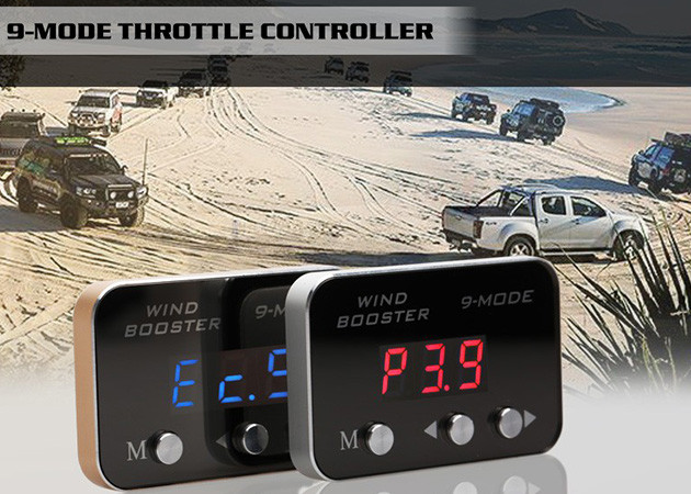 Plug And Play ECU Car Throttle Controller Racing Mode With OLED Lighting