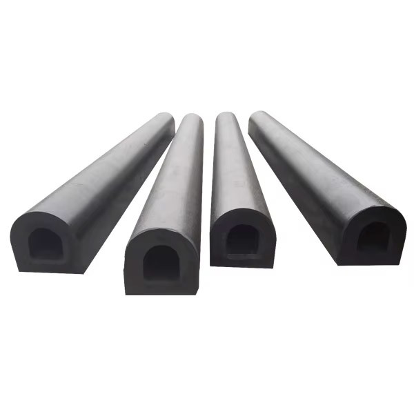 Dock Rubber Fender High Impact Resistance D Type Fenders for Cargo Terminals