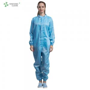 Buy cheap Pharmaceutical Industry Workshop Uniform Cleanroom ESD Antistatic Coverall Jumpsuit product
