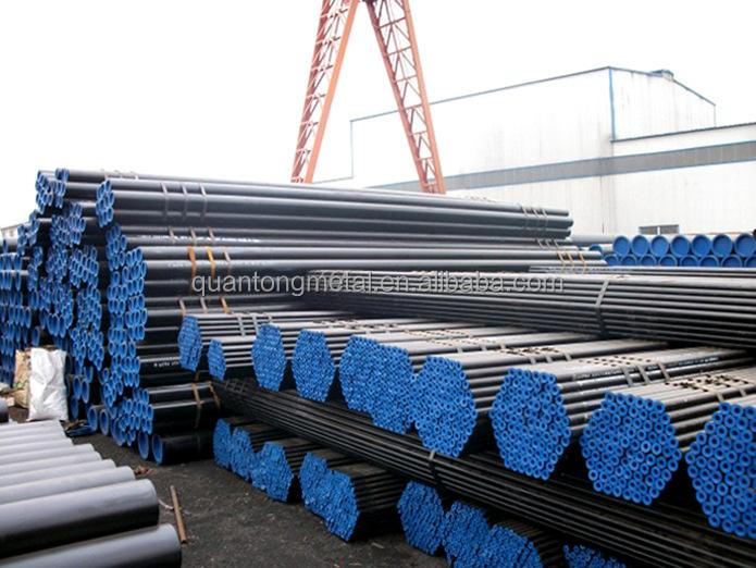 ASTM A554 Round Carbon Steel Tubing Polished Seamless / Welded