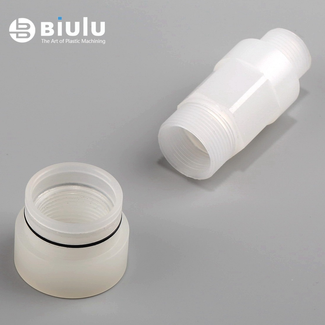 CNC Plastic Machining UPE / UHMW Parts 0.01mm Tolerance Custom Design