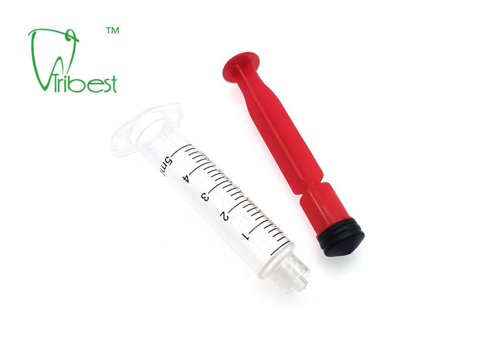 Medical Self Aspirating Disposable Colorful Dental Syringe 5ml