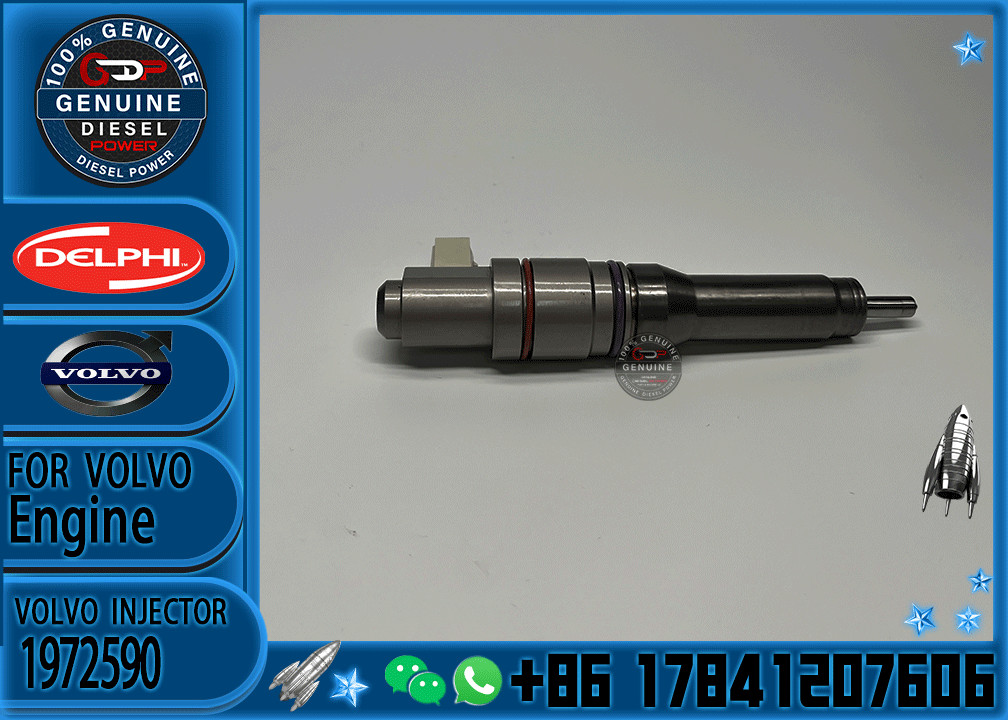 Diesel Fuel Injector Common Rail Parts Injector1972591 BEBJ1DO1104 1972590 for VOLVO