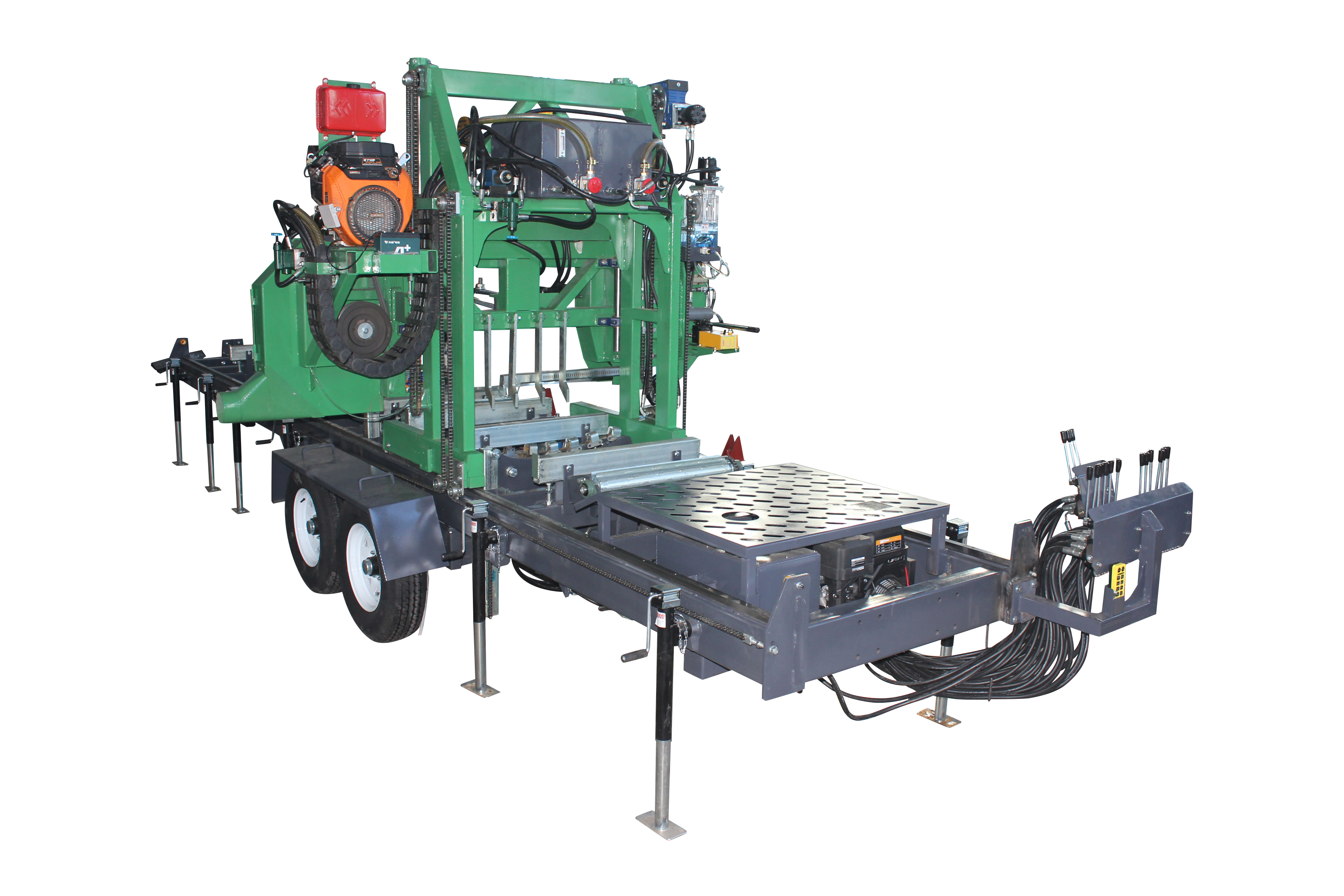 Industrial Wood Big Tree Cutting Machine Electric Motor Bandsaw Mill in South Africa