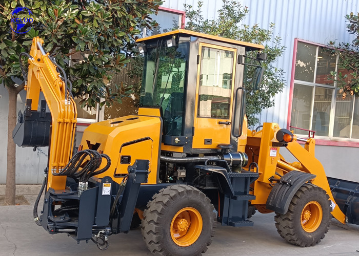 FWZ20-28 Backhoe Loader 1T-3T Backhoe Wheel Loader Building Machinery