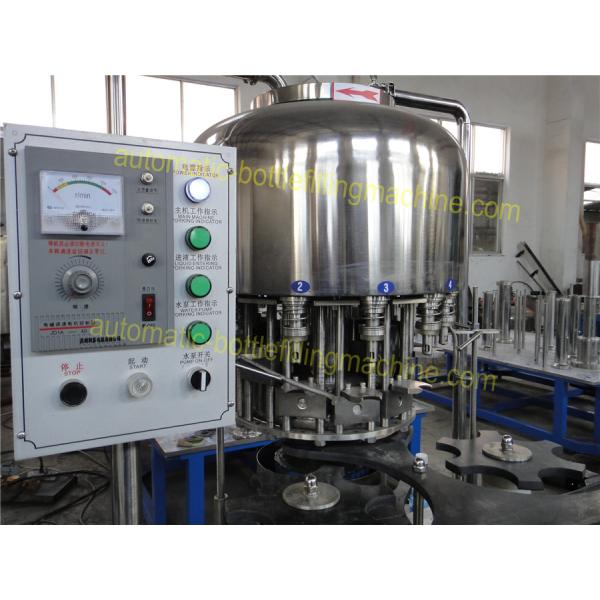 Split Liner Automatic Bottle Filling Machine 12 Rising Heads Capping Machine