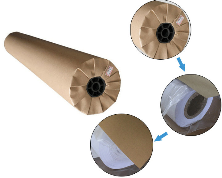 FSC certificated Marker Paper Uncoated 65GSM Plotter Paper Roll For Drawing