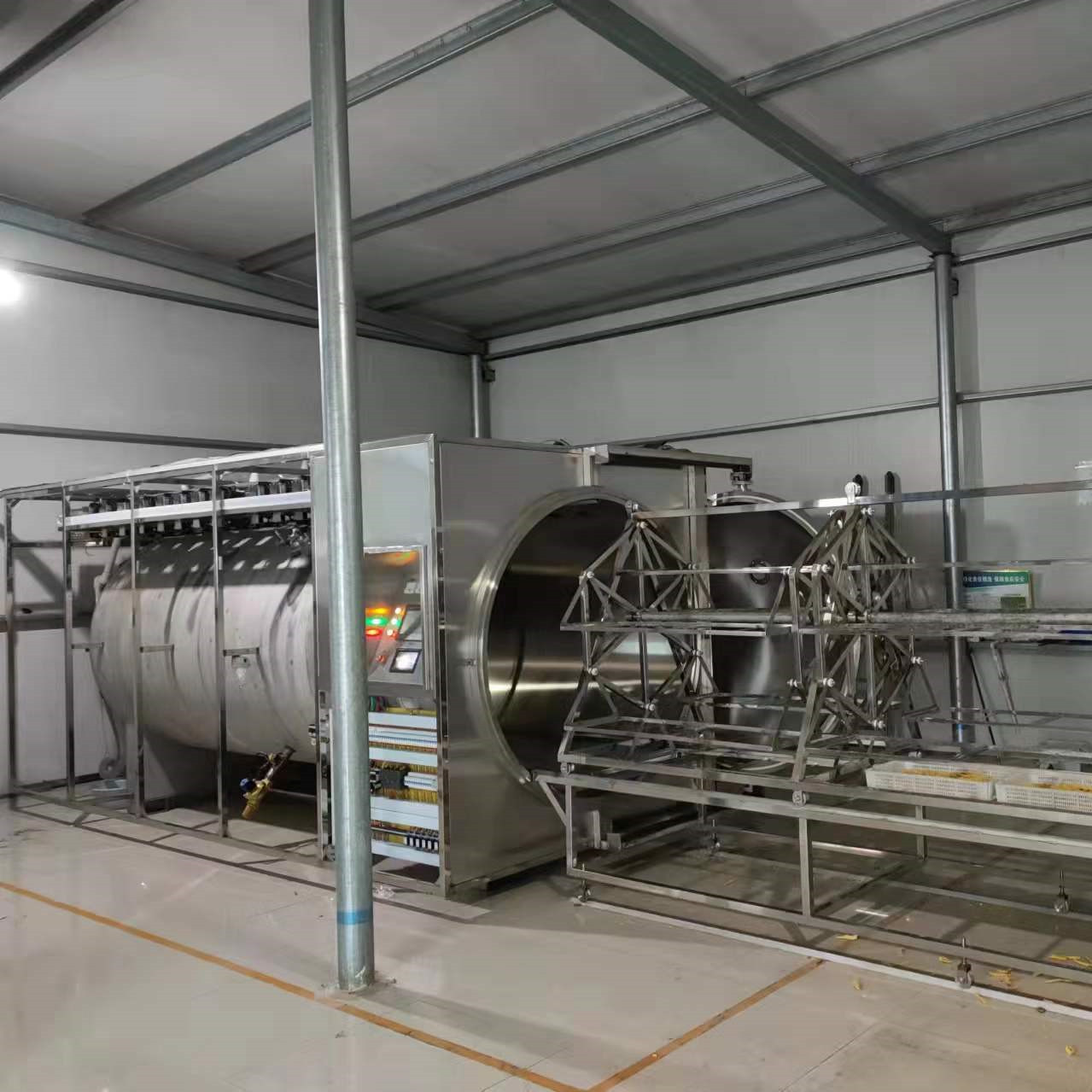 3KW Stainless Steel Microwave Vacuum Dryer Medicines Industrial Microwave Batch Oven
