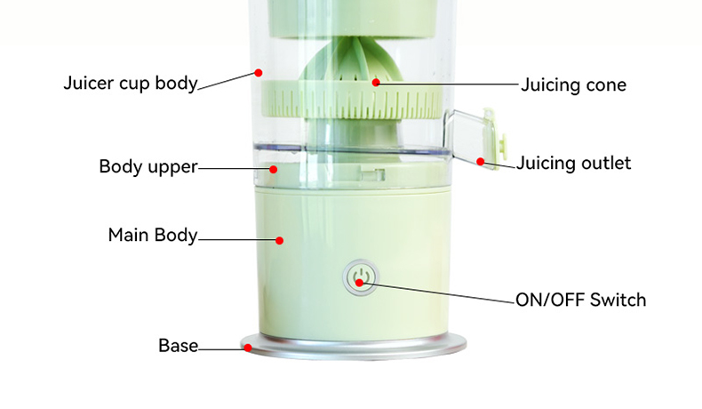 Rechargeable Fruit Portable 7 In 1 Juicer Machine Household