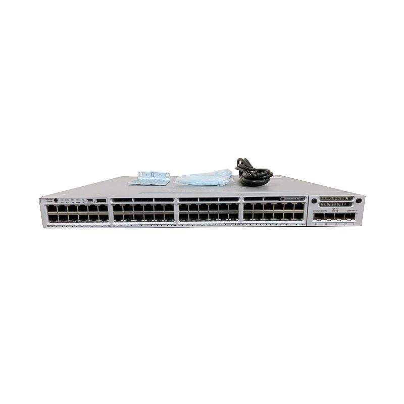 Customizable WS-C3850-48F-S C3850-48F Switch Layer 3 48 * 10/100/1000 Ethernet POE Ports IP Base Managed- Stackable