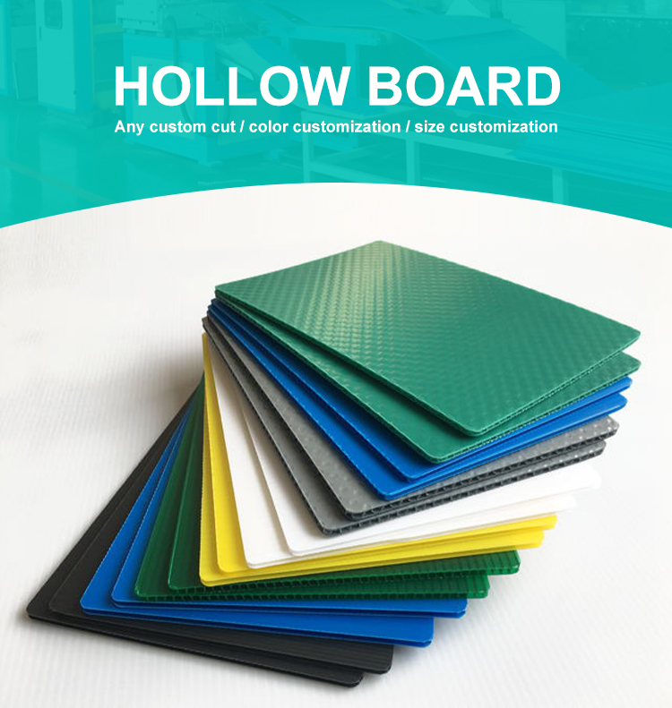 Waterproof 6mm Corrugated Plastic Cover PP Floor Protection Sheet