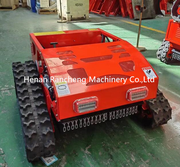 Remote Control Lawn Mower Small Track Gasoline Electric Four - Wheel Lawn Mower