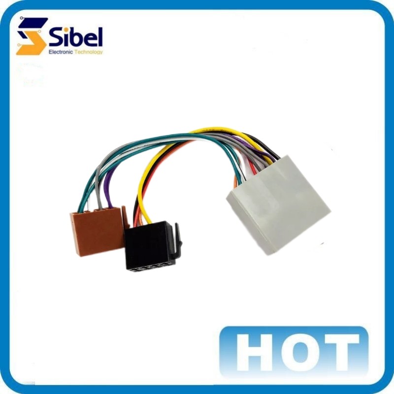 Custom Made Cable Wire Harness Car Radio Stereo wiring harness kit for car stereo