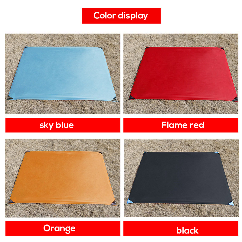 Factory Customized Portable Pocket Camping Mat Baby Climb Outdoor Ultra-thin Waterproof Beach Mat Camping Picnic Blanket