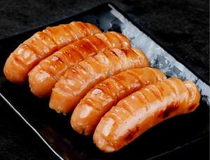 Buy cheap 100% Natural Meat  Ready To Eat High Protein Low Carb Original Flavour Roast Pork Sausage Frozen Prepared Meals product