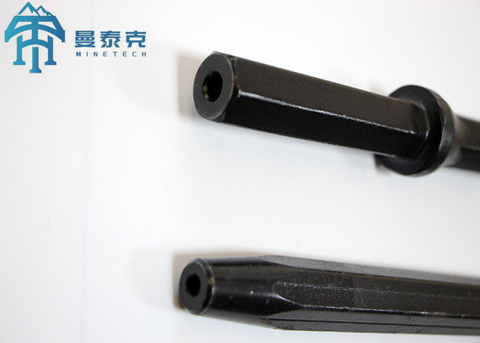 Tapered Tools Hexagonal Drill Rod H25 / H22 Rock Bits Hole Drilling