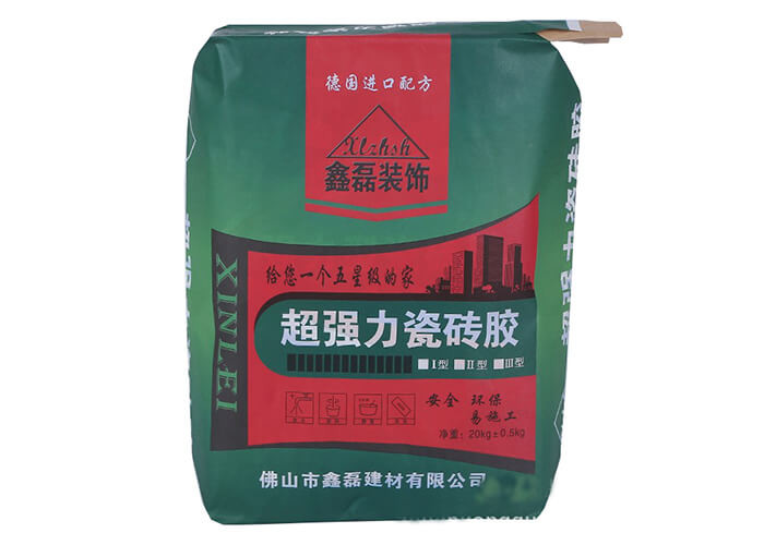 1 To 5 Layers Block Bottom Valve Bag / 25kg Cement Kraft Paper Sack With Valve