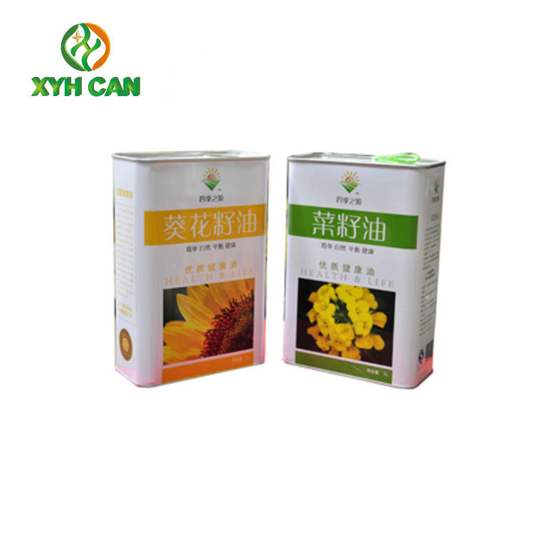 0.22mm Tinplate Rectangular Juice Cans For 650ml Beverage Drinks Juice