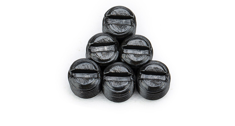 Headless Alloy Steel Metal Set Screws Slotted Drive Flat Point DIN24766