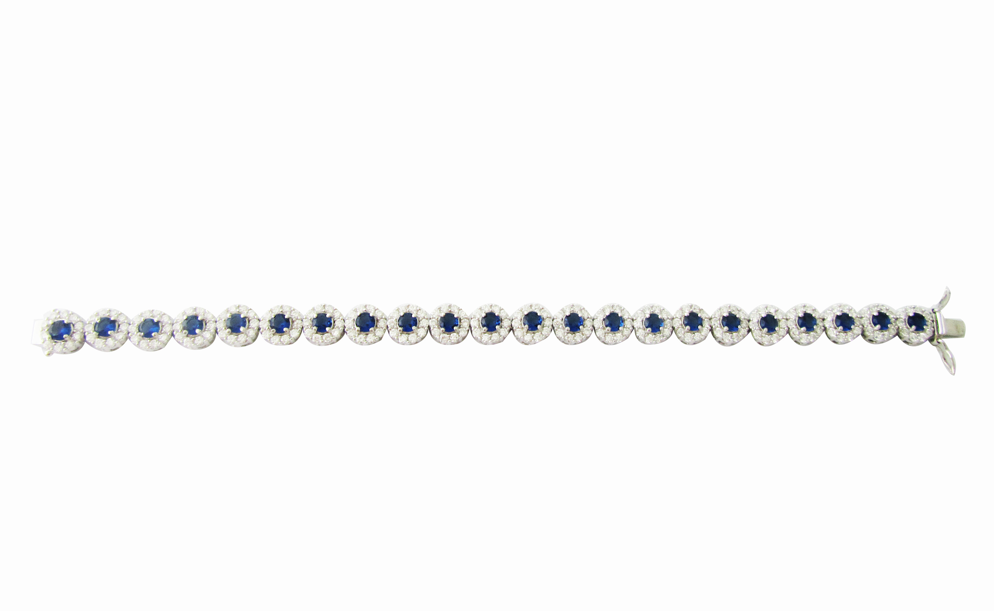 Luxury Ruby Gemstone Necklace A Grade Cubic Zirconia Gemstone Necklace 925 Sterling Silver Sterling Silver Necklace