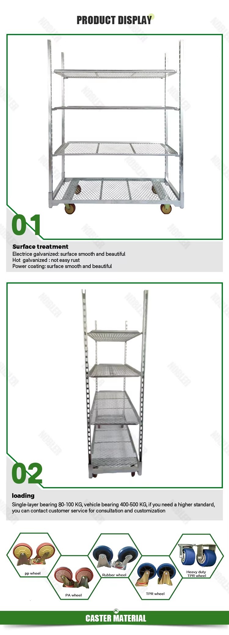 Hot Galvanized Metal Farmers Dutch Flower Trolley For Display