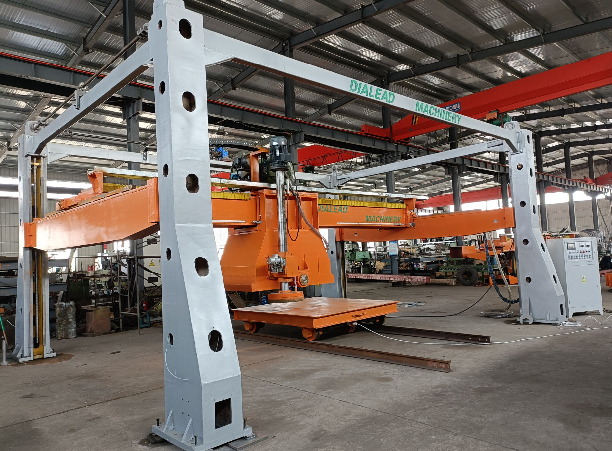Granite Travetine Marble Block Cutting Machine with Multi Disc Two Direction Customization
