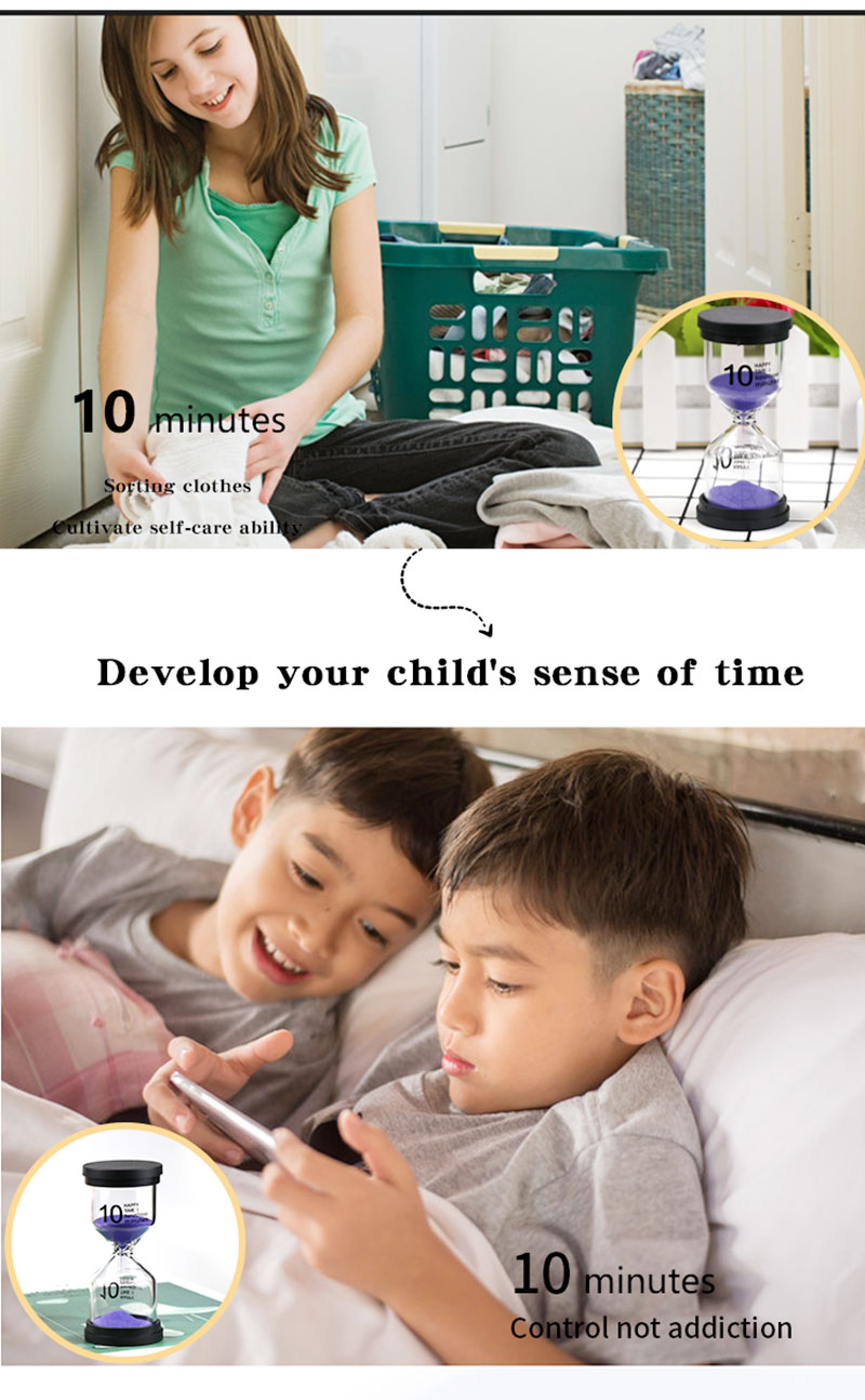 Skyringe Small Hourglass Desktop Timer 1 2 3 5 10 15 30min Sand Glass Clock