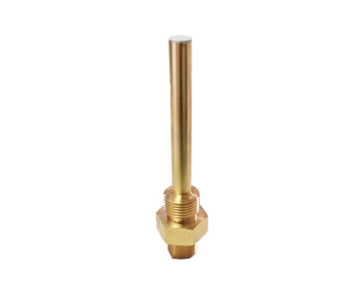 Lead Free Brass Divet Tube Used For Pressure Gage BSP Thread Brass Fittings