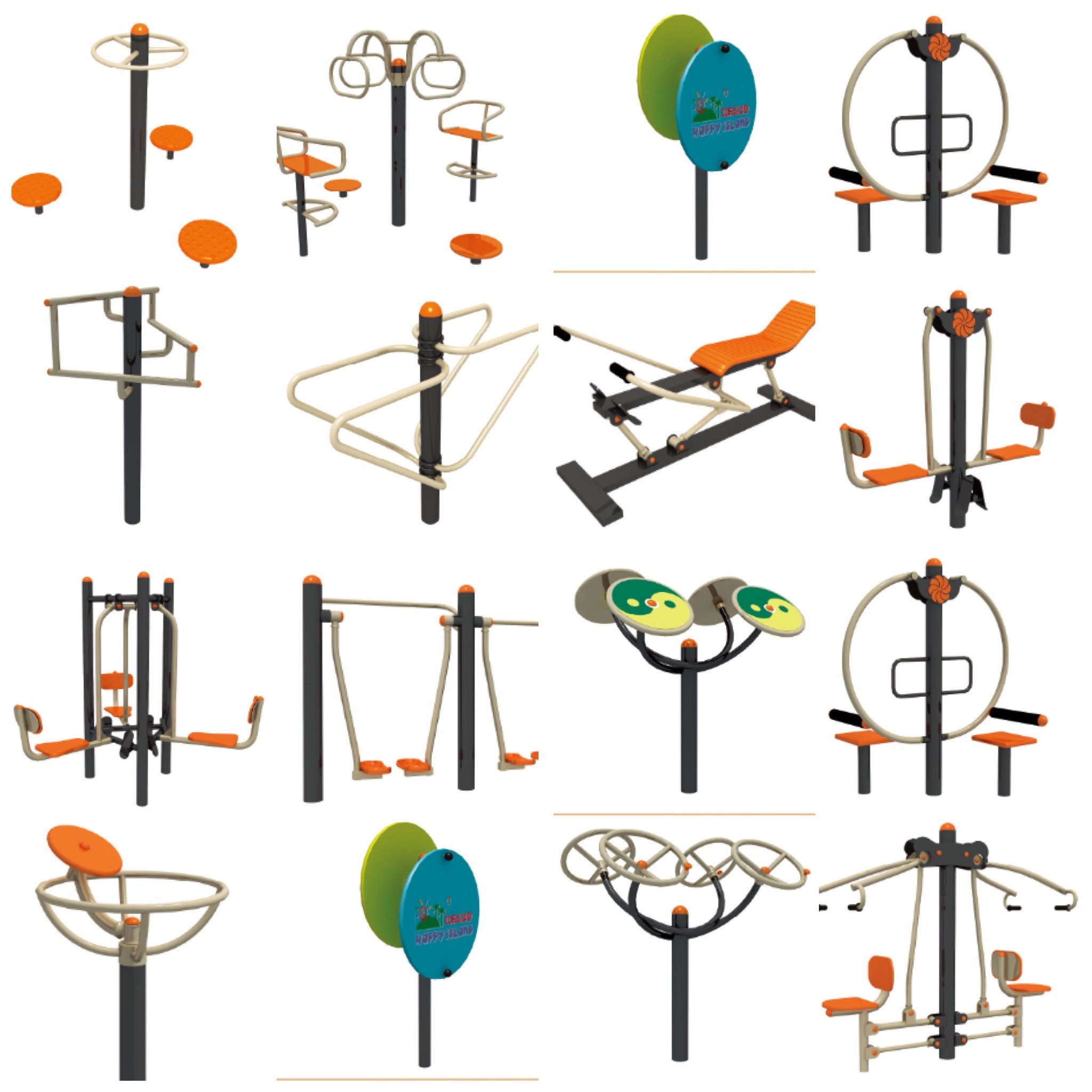 Outdoor Pendulum Apparatus Fitness Equipment for Lady Waist Fitness Euqipment for Teenagers