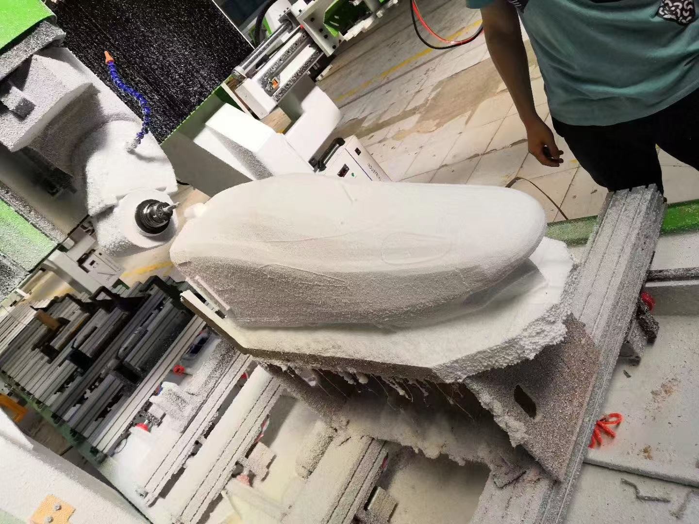 Gantry 5 Axis Foam Polystyrene Mold CNC Engraving Machine