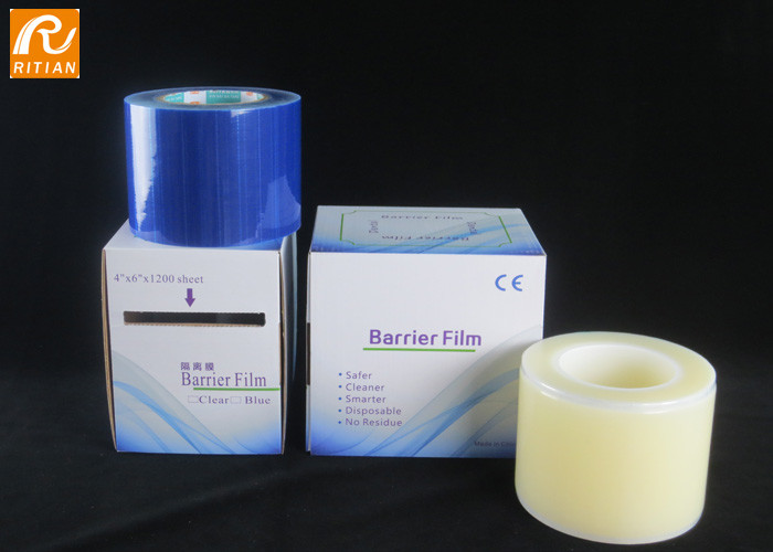 Universal Dental Barrier Film Roll Acrylic Adhesion PE Material RoHs Approval