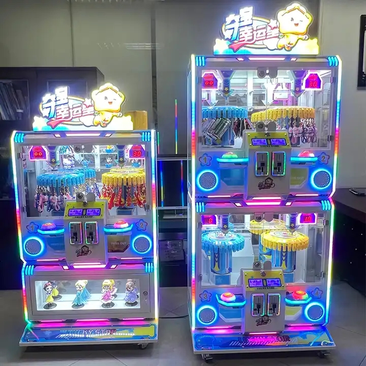 Arcade Game Crane Machine Prizes Prize Dispenser Machine Lottery Toy Vending