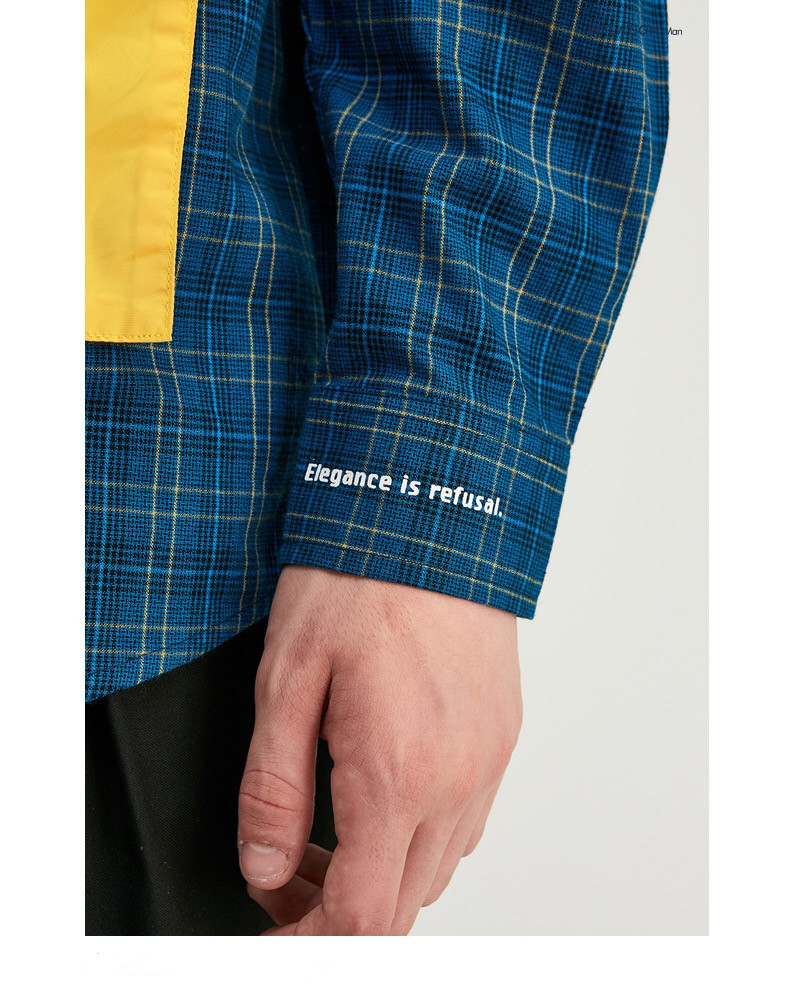 Quilted Flannel Check Men Shirts