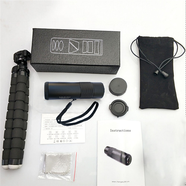 ED Lens Optical Monocular Telescope , 8x33 Pocket Monocular Phone Telescope
