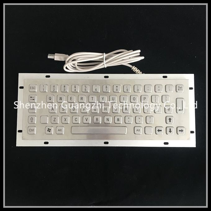 Waterproof 67 Key Keyboard , Metal Mechanical Keyboard With Fn Function Keys
