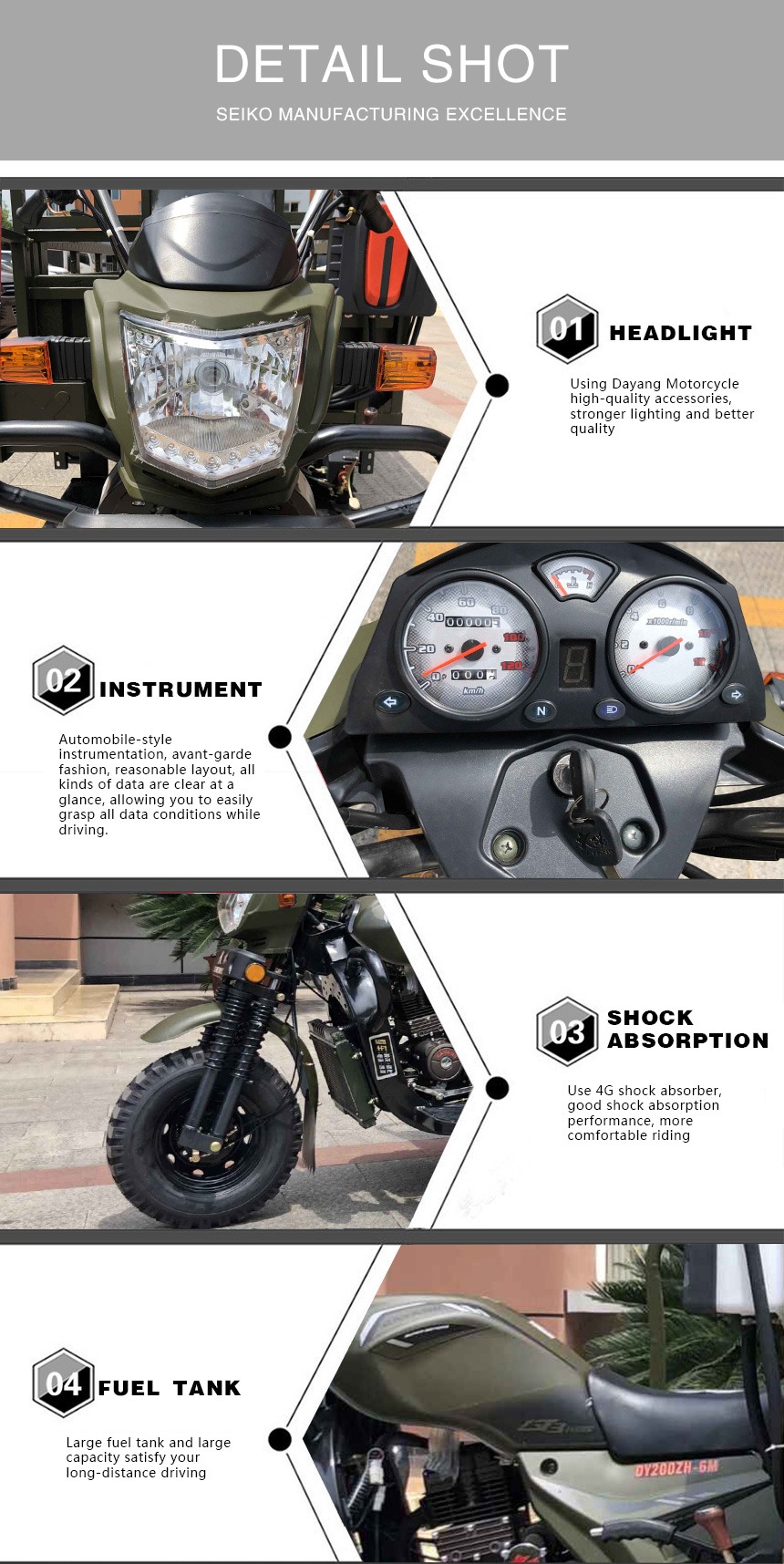 Motorized Tricycles Kral 2022 Asia Model Fast Food Power Delivery Rear Spring Leafs 5 2
