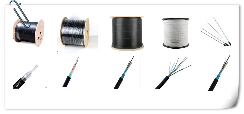 1km/2km/drum 4 6 cores outdoor FTTH drop fiber cable