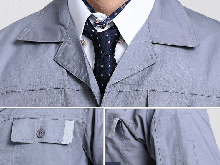 Adults Safety Industrial Work Uniforms , Builders Engineer Professional Work Uniforms