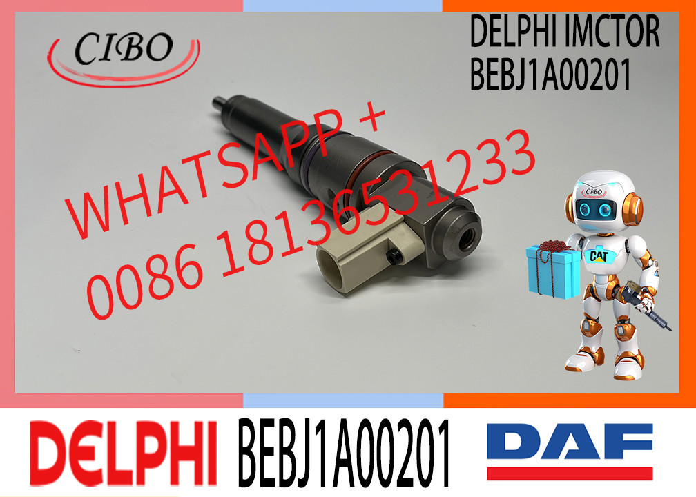 Remanufactuered Common Rail Diesel Fuel Injector Nozzle 1820820 1905002 BEBJ1A00201 BEBJ1A05001 For DAF CF 85 XF105