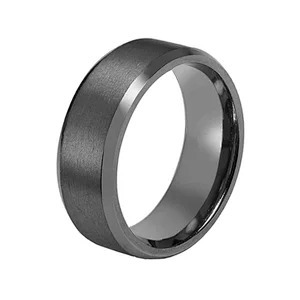 Classic Brushed Mens Tungsten Carbide Ring Anniversary Engagement Wedding Bands