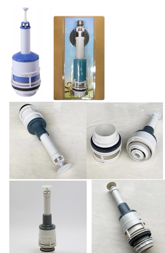 Dual Flush Toilet Fill Valve For Toilet Kit Manual Control Flushing Speed ≥2.3L/S