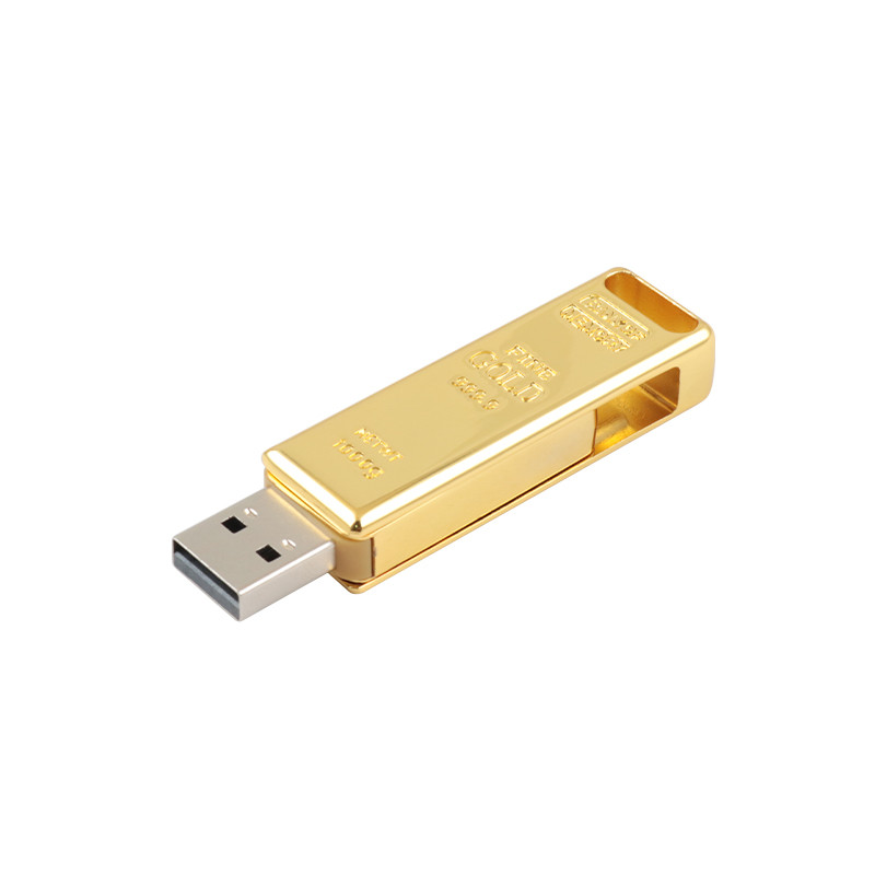 Gold Bar Shaped TYPE C USB 3.0 Fast Speed Match EU And US Standrad