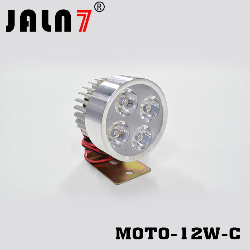 Motorcycle Headlight Led JALN7 12W Driving Lights Fog Light Off Road Lamp Car Boat Truck SUV JEEP ATV Led Light