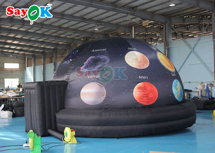 16.4ft Portable Inflatable Planetarium Tent Cinema Dome Inflatable Projection Tent For Event