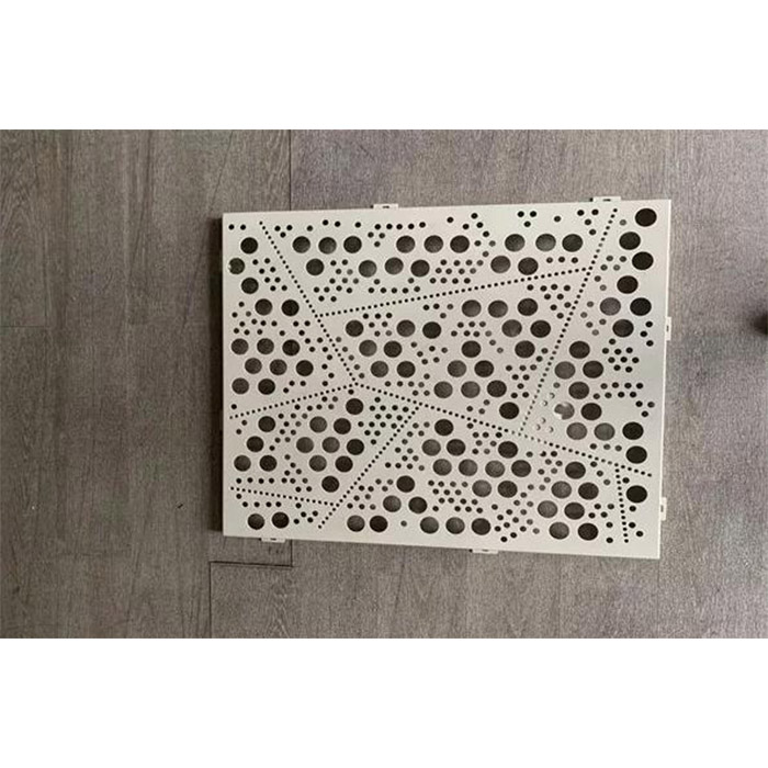 Building Aluminium Curtain Wall Decorative Screen Partition Perforated