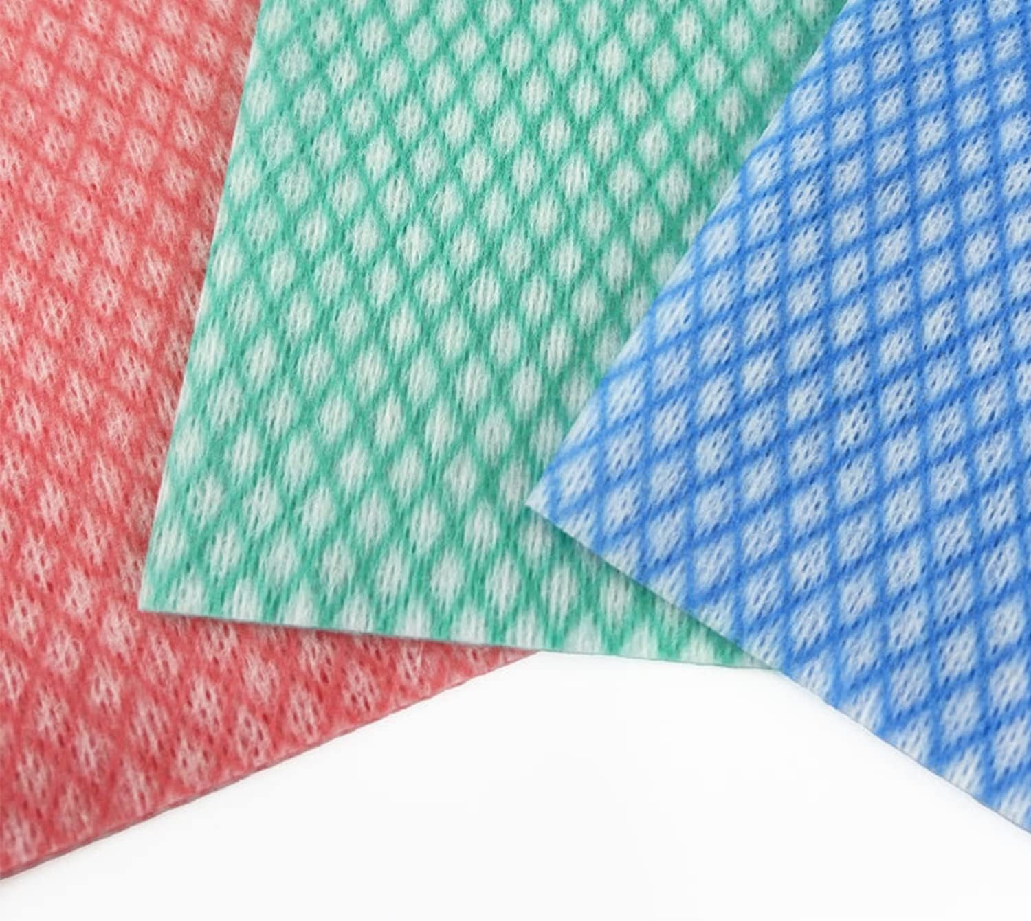 Lint Free Disposable Non Woven Cloth , 50gsm Kitchen Wipes Non Woven Fabric
